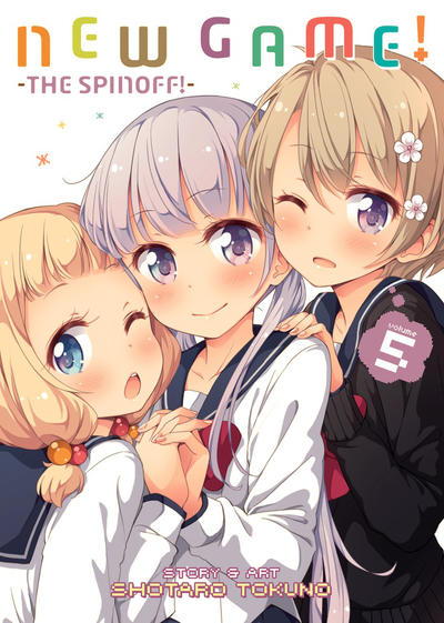 Cover for New Game! (Seven Seas Entertainment, 2018 series) #5 - The Spinoff!