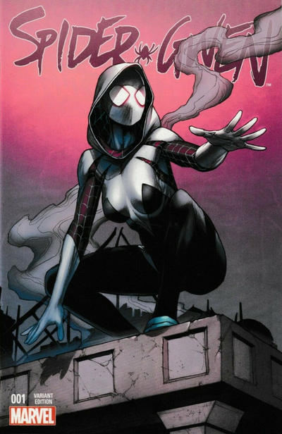 Cover for Spider-Gwen (Marvel, 2015 series) #1 [Variant Edition - Four Color Grails Exclusive - Dale Keown Cover]