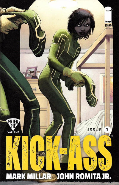 Cover for Kick-Ass (Image, 2018 series) #1 [Cover K - Fried Pie Exclusive - John Romita Jr.]