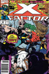 Cover for X-Factor (Marvel, 1986 series) #72 [Newsstand]