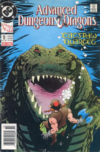 Cover for Advanced Dungeons & Dragons Comic Book (DC, 1988 series) #11 [Newsstand]