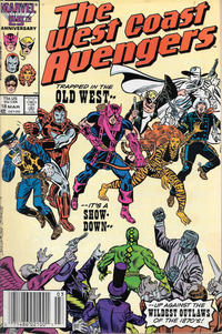 Cover Thumbnail for West Coast Avengers (Marvel, 1985 series) #18 [Newsstand]