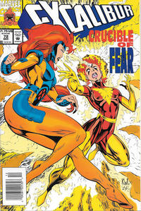 Cover Thumbnail for Excalibur (Marvel, 1988 series) #72 [Newsstand]