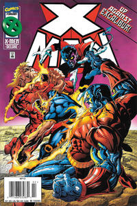 Cover for X-Man (Marvel, 1995 series) #12 [Newsstand]