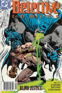Cover for Detective Comics (DC, 1937 series) #599 [Newsstand]