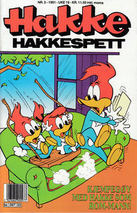 Cover Thumbnail for Hakke Hakkespett (Semic, 1977 series) #3/1991