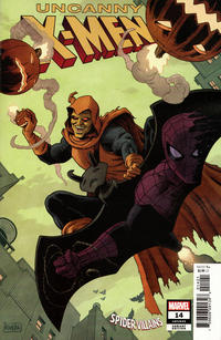 Cover Thumbnail for Uncanny X-Men (Marvel, 2019 series) #14 (633) [Paolo Rivera 'Spider-Man Villains' Cover]
