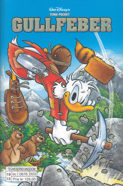 Cover for Donald Duck Tema pocket; Walt Disney's Tema pocket (Hjemmet / Egmont, 1997 series) #[110] - Gullfeber