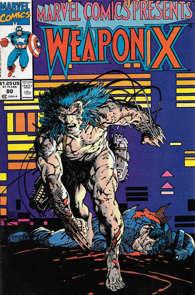 Cover for Marvel Comics Presents (Marvel, 1988 series) #80 [Newsstand]