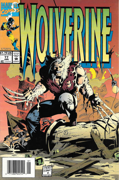 Cover for Wolverine (Marvel, 1988 series) #77 [Newsstand]