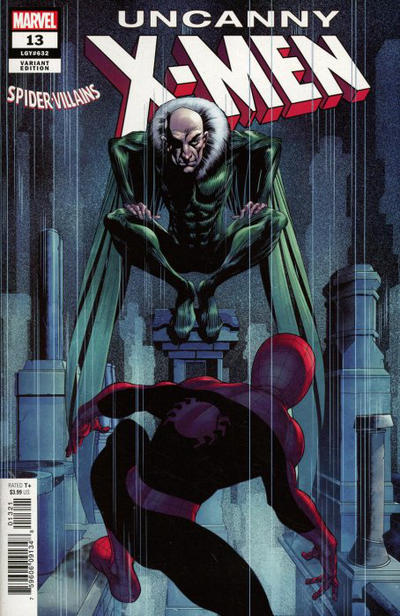 Cover for Uncanny X-Men (Marvel, 2019 series) #13 (632) [Mike McKone 'Spider-Man Villains' Cover]