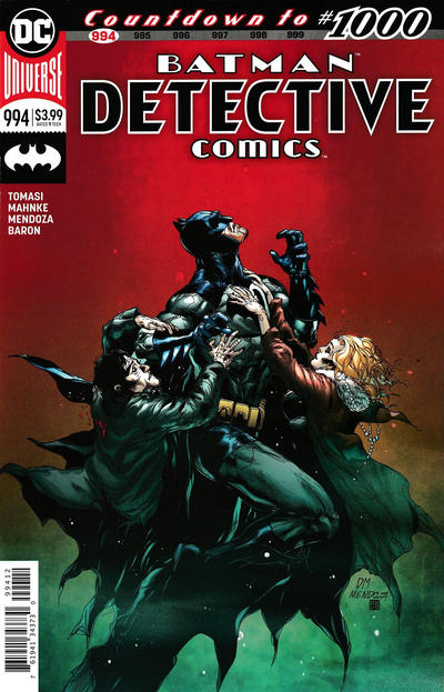 Cover for Detective Comics (DC, 2011 series) #994 [Second Printing]