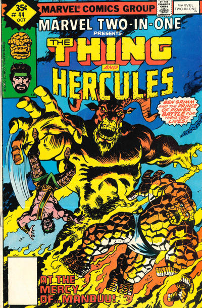 Cover for Marvel Two-in-One (Marvel, 1974 series) #44 [Whitman]