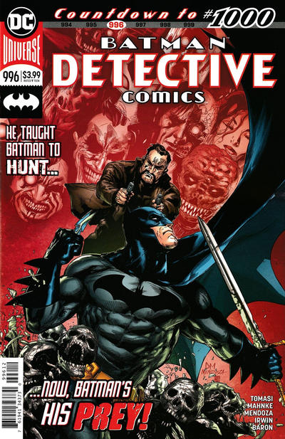 Cover for Detective Comics (DC, 2011 series) #996 [Second Printing]