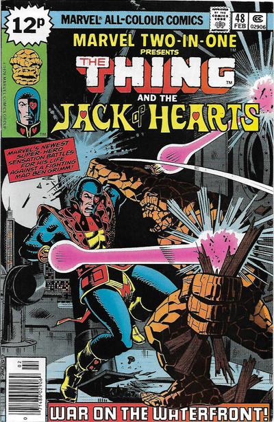 Cover for Marvel Two-in-One (Marvel, 1974 series) #48 [British]