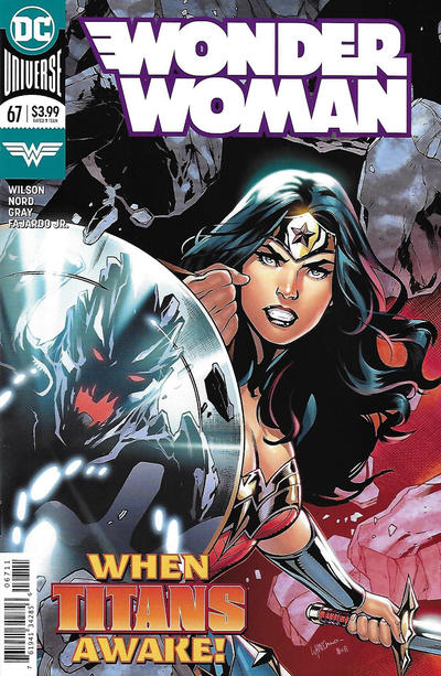 Cover for Wonder Woman (DC, 2016 series) #67 [Emanuela Lupacchino & Ray McCarthy Cover]