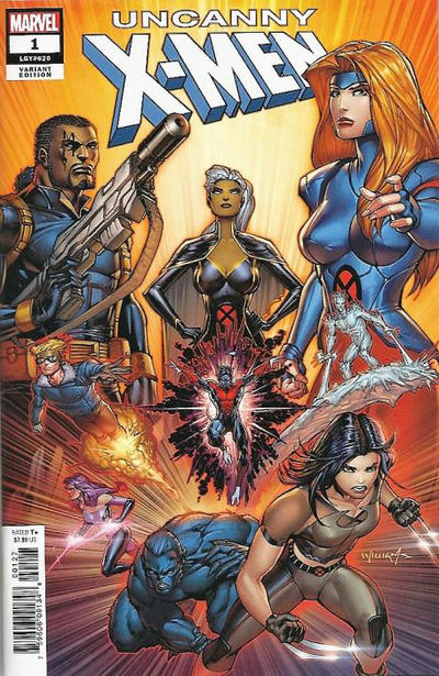 Cover for Uncanny X-Men (Marvel, 2019 series) #1 (620) [Scott Williams]