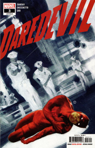 Cover for Daredevil (Marvel, 2019 series) #3 (615) [Julian Totino Tedesco Cover]