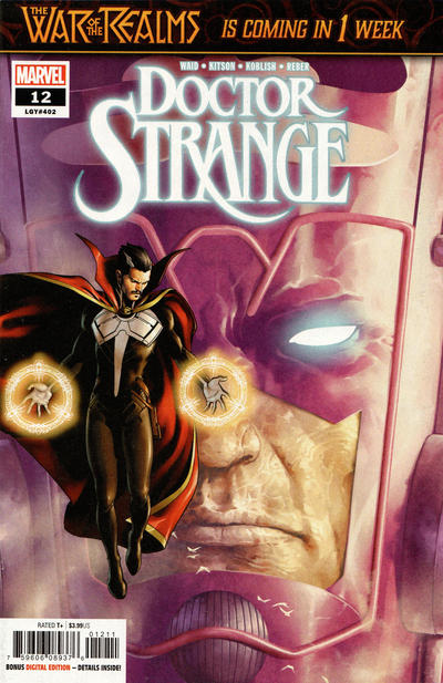 Cover for Doctor Strange (Marvel, 2018 series) #12