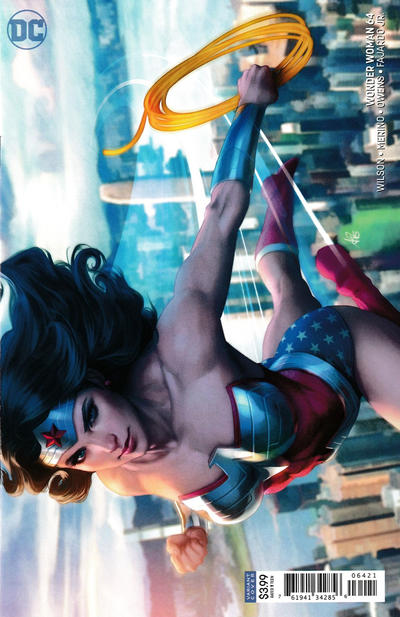 Cover for Wonder Woman (DC, 2016 series) #64 [Stanley "Artgerm" Lau Variant Cover]