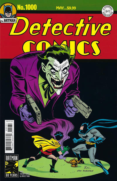 Cover for Detective Comics (DC, 2011 series) #1000 [1940s Variant Cover by Bruce Timm]