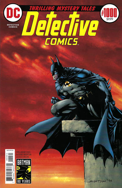 Cover for Detective Comics (DC, 2011 series) #1000 [1970s Variant Cover by Bernie Wrightson and Alex Sinclair]