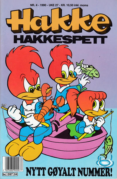 Cover for Hakke Hakkespett (Semic, 1977 series) #4/1990