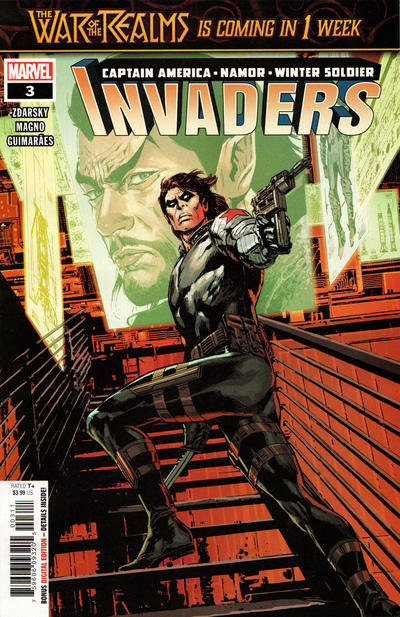 Cover for Invaders (Marvel, 2019 series) #3