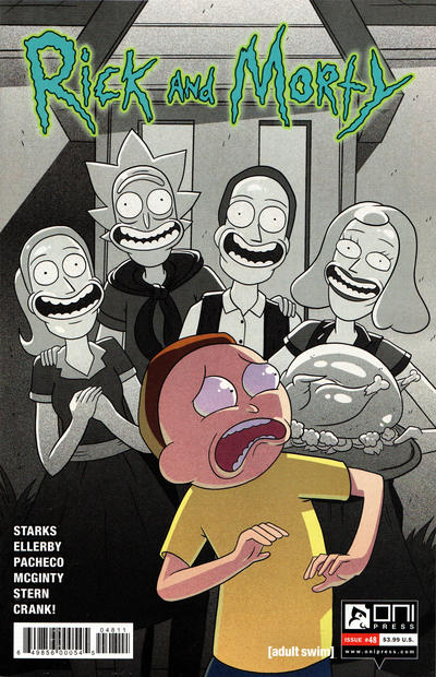 Cover for Rick and Morty (Oni Press, 2015 series) #48 [Cover A]