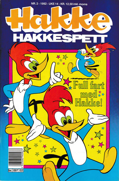 Cover for Hakke Hakkespett (Semic, 1977 series) #2/1992