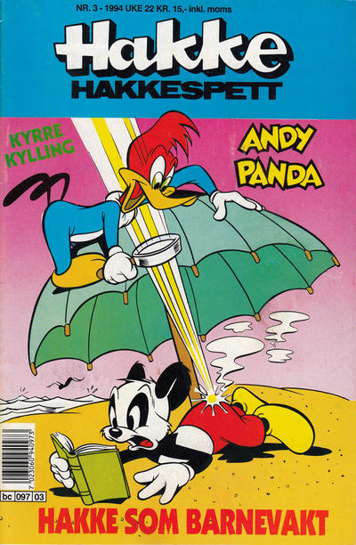 Cover for Hakke Hakkespett (Semic, 1977 series) #3/1994