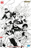 Cover for Young Justice (DC, 2019 series) #1 [Black and White Cover]
