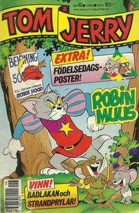Cover Thumbnail for Tom & Jerry [Tom och Jerry] (Semic, 1979 series) #6/1990