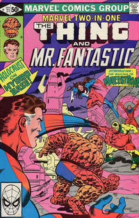 Cover for Marvel Two-in-One (Marvel, 1974 series) #71 [Direct]