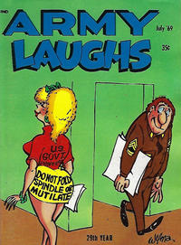Cover Thumbnail for Army Laughs (Prize, 1951 series) #v18#7