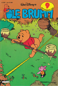Cover Thumbnail for Ole Brumm (Hjemmet / Egmont, 1981 series) #9/1987