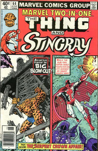 Cover for Marvel Two-in-One (Marvel, 1974 series) #64 [Newsstand]