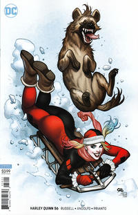 Cover for Harley Quinn (DC, 2016 series) #56 [Frank Cho Cover]