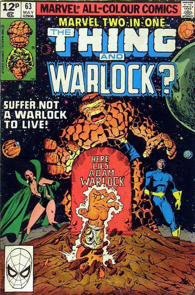 Cover for Marvel Two-in-One (Marvel, 1974 series) #63 [British]