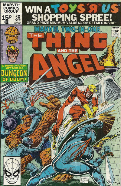 Cover for Marvel Two-in-One (Marvel, 1974 series) #68 [British]