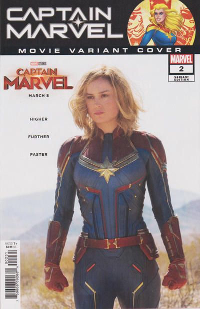 Cover for Captain Marvel (Marvel, 2019 series) #2 [Photo 'Movie Variant' Cover]