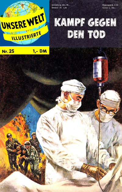 Cover for Unsere Welt Illustrierte (BSV - Williams, 1961 series) #25
