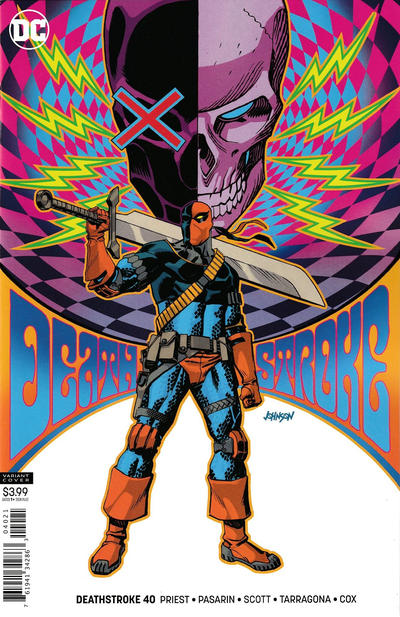 Cover for Deathstroke (DC, 2016 series) #40 [Dave Johnson Cover]