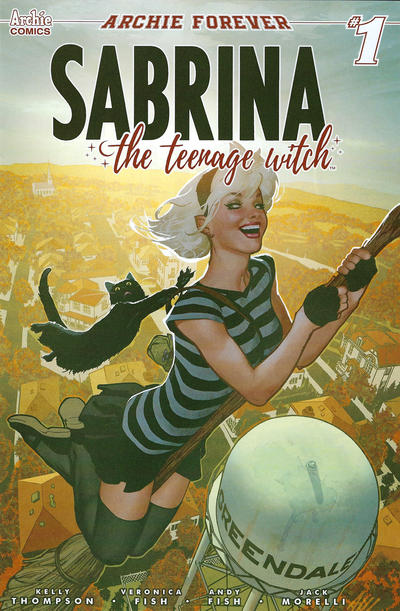 Cover for Sabrina the Teenage Witch (Archie, 2019 series) #1 [Cover C Adam Hughes]