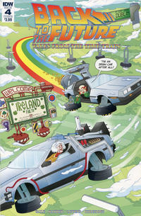 Cover Thumbnail for Back to the Future: Tales from the Time Train (IDW, 2017 series) #4 [Cover B Philip Murphy]