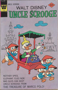 Cover for Walt Disney Uncle Scrooge (Western, 1963 series) #134 [Whitman]