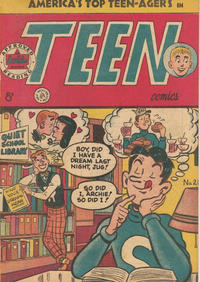 Cover Thumbnail for Teen Comics (H. John Edwards, 1950 ? series) #25