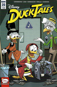 Cover Thumbnail for DuckTales (IDW, 2017 series) #20 [Cover A - Marco Ghiglione and Cristina Stella]