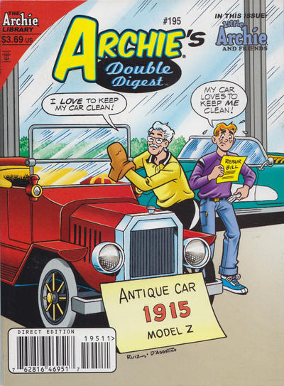 Cover for Archie's Double Digest Magazine (Archie, 1984 series) #195