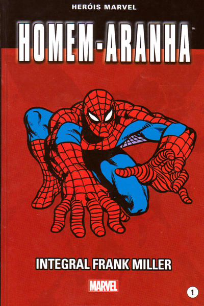 Cover for Marvel Série I (Levoir, 2012 series) #1 - Homem-Aranha - Integral Frank Miller